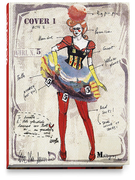 <b>Edition Lammerhuber</b> : GLAMOUR – the enchanting world of costume and its creators. Lois Lammerhuber’s illustrated ball gift for the Vienna Opera Ball