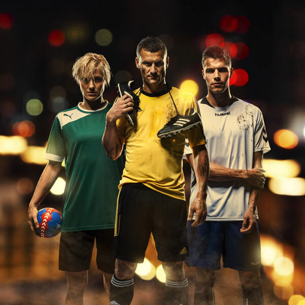 <b>Kavin</b> : Danish sport icons as testimonials for young sports chain SPORT 24. Images and making-of spot here on GoSee