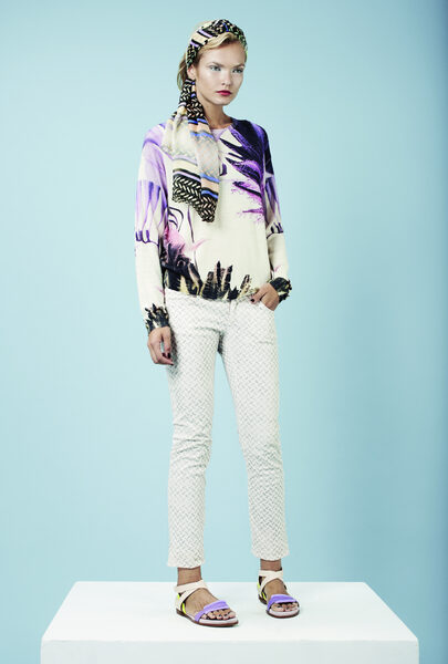 Iryna ROZHYK is the star of the current <b>LALA Berlin</b> Spring / Summer 13 look book