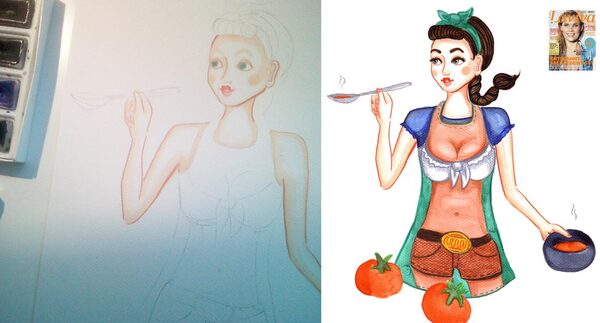 GoSee QVEST : <b>we pay Anne QUADFLIEG a visit</b> in Hamburg. The illustrator chats with us about her new passion for watercolours, briefings, cocktail chromatics and her personal Hamburg hot spots
