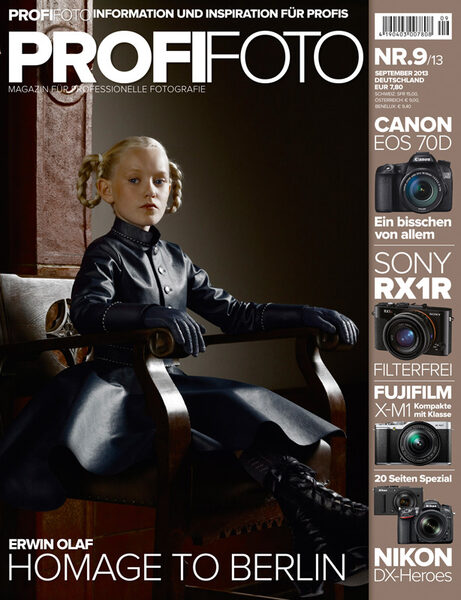 <b>ProfiFoto</b> : September-Ausgabe mit mit einem Spezial zum Thema "Nikon DX-Modelle" plus zahlreichen Infos zur neuen Canon EOS 70D   ....