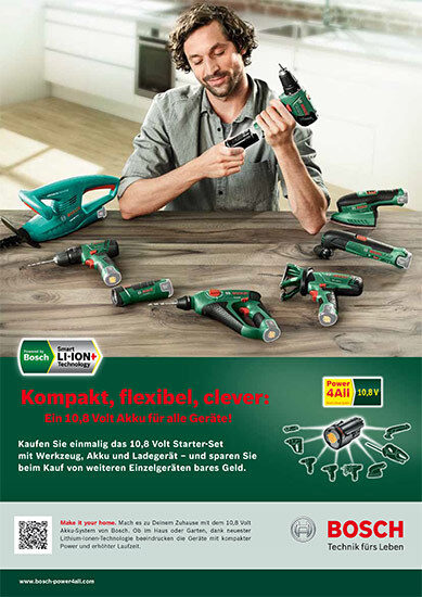 <b>Marion Heinzelmann</b> : BOSCH Motive, OPTIK1 für Prospekt und Webseite, "Going Home With Girls" Homestory und freie Motive