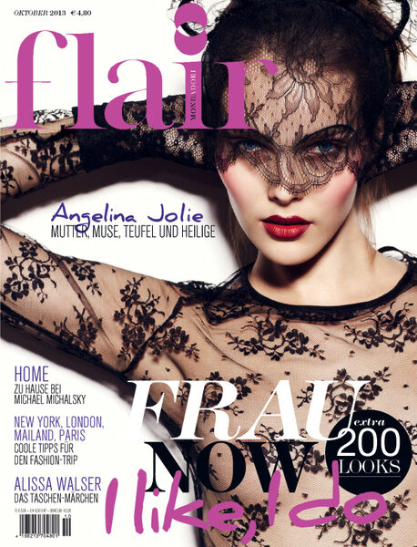 NEW : Germany gets its <b>FLAIR</b> back. The fashion magazine has been in stores for a week, GoSee presents a preview of October 13's features