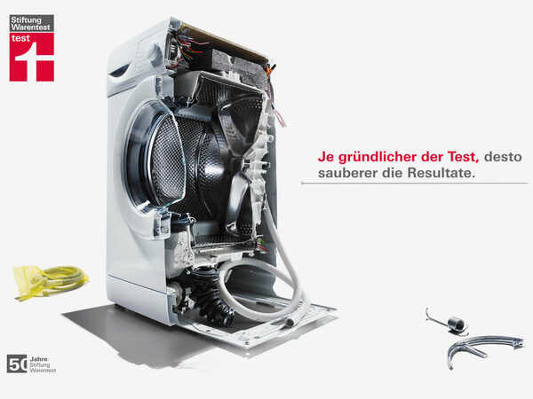 NEU : <b>Stefan Hohloch</b>, Fotograf, Stuttgart; wir präsentieren die 50 Jahre STIFTUNG WARENTEST Jubiläums-Kampagne