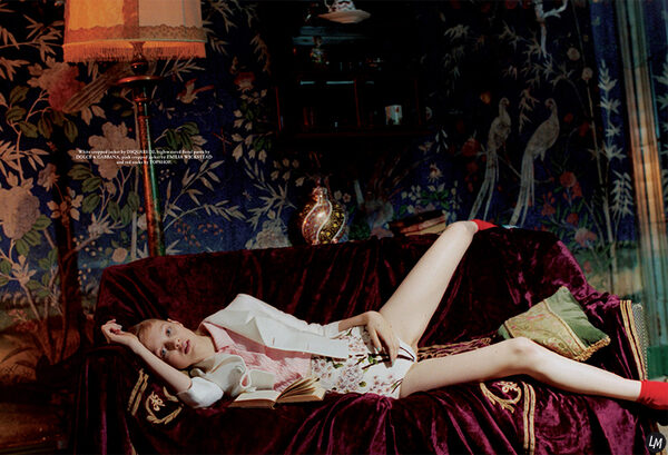 <b>Steffi SOEDE</b> im WONDERLAND Magazin und in der aktuellen MAC COSMETICS Kampagne