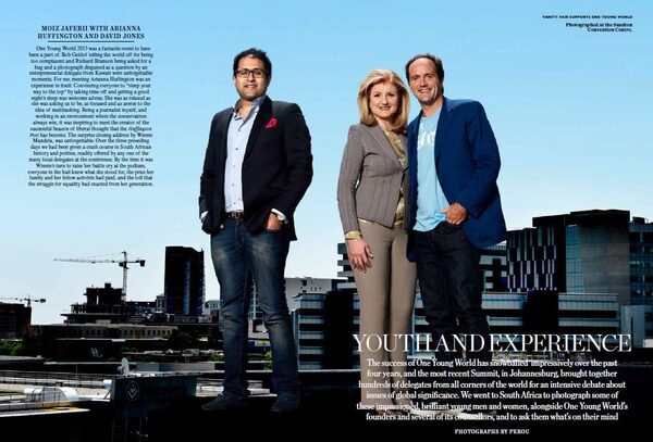 <b>Cape Town Productions</b> : supports the One Young World Summit in Johannesburg in cooperation with VANITY FAIR