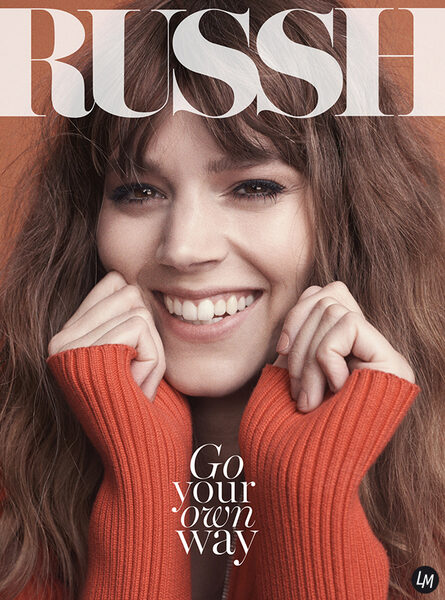 Style icon <b>Freja Beja ERICHSEN</b> paves her own way in the June/July issue of RUSSH magazine