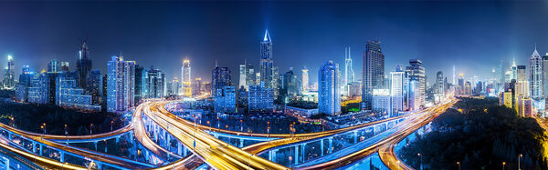 Gigapixel Shanghai by <b>Daniel HARTZ</b>. The largest portrait of the Chinese metropolis with over 100,000 pixel, commissioned by LEXUS International