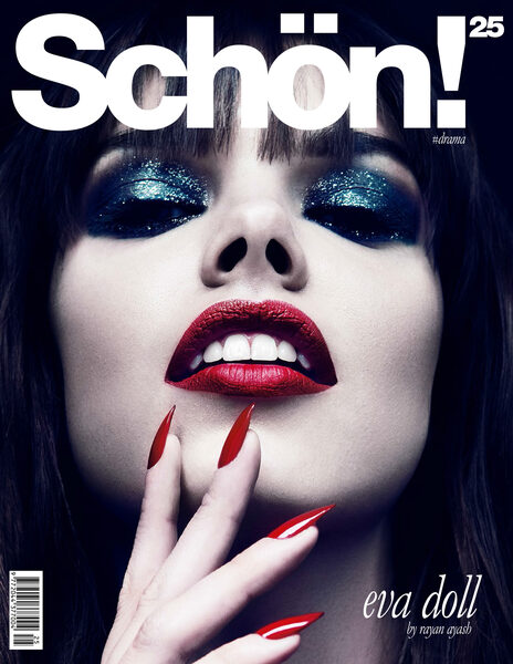 Drama, Baby! <b>Eva DOLL</b> eröffnet das SCHÖN! Mag Ausgabe 25 mit lasziver Titel-Strecke