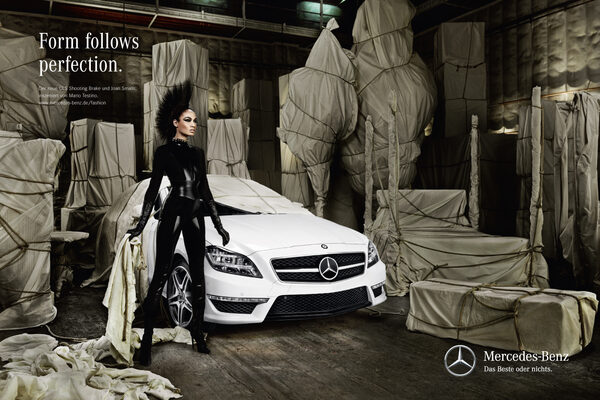<b>JUNG VON MATT</b> produces the MERCEDES-BENZ FW key visual 2015 campaign with the S-class Coupé, Tilda Swinton and director Roe Ethridge