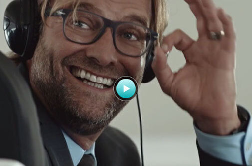 Borussia Dortmund stars enjoy TURKISH AIRLINES all-round service - Jürgen Klopp, Mats Hummels and co in the TV commercial by director <b>Mario ZOZIN</b> and DOP <b>Jens MAASBØL</b>