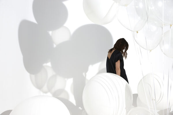 Statement: black. <b>KAVIN</b> shoots the light-as-a-feather Spring/Summer 2015 collection for Danish label BLACK SWAN