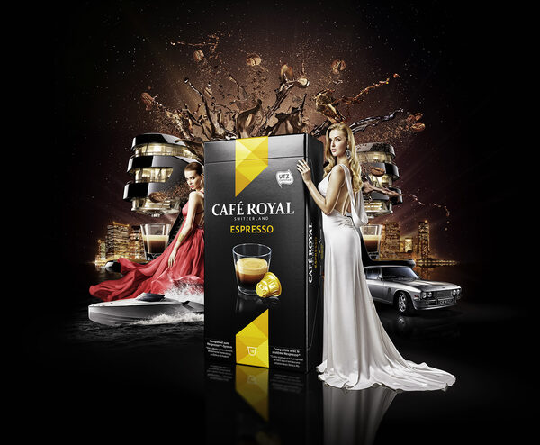 <b>Staudinger + Franke</b> - the CGI and retouch specialists in action for CAFE ROYAL with Serviceplan Swiss