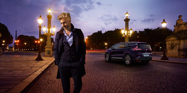 <b>Steffen JAHN</b> stages the new exclusive RENAULT premium line titled 'Initiale Paris' for Publicis Paris