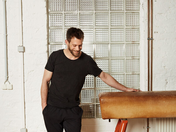 FIT FOR FUN motif with actor Ken Duken, photographed in a quiet moment by <b>Marcus HOEHN</b>