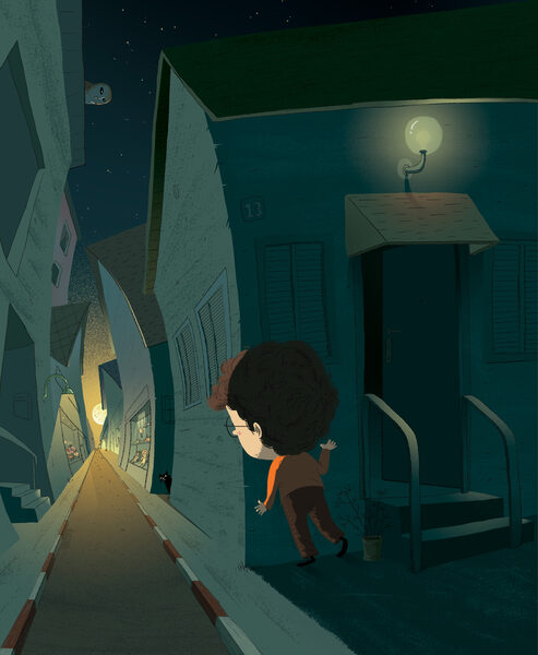 The Communication Arts Award of Excellence, 2015 for <b>Shahar KOBER</b>'s children's book - illustrations for 'Noam's Shop of Words' from KETER Publishing
