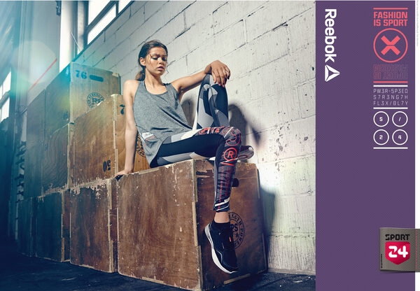 <b>KAVIN</b> photographs the REEBOK fitness campaign for the Danish sports giant SPORT24
