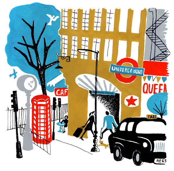 Oslo, London und New York – Illustratorin <b>Annika HUETT</b> erweitert mit filigranen City-Portraits ihr Portfolio
