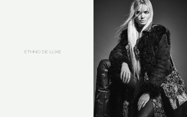'Ethno de Luxe' in der ELLE Bulgaria Januar 2016 - die Fotos von Modefotograf <b>Andreas ORTNER</b>