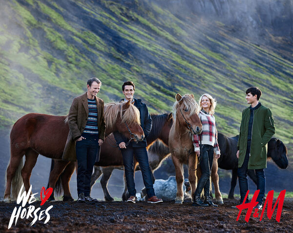 'We love Horses' - die H&amp;M-Kampagne mit Springreiter Appeal, Fotos <b>Eric BROMS</b> und Make-up <b>Kristina KULLENBERG</b>