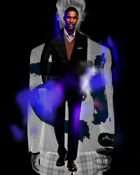 Brooks and Bothers trifft VOGUE - neue Arbeiten des VISUALEYES Illustrators <b>PRINCE LAUDER</b> auf GoSee
