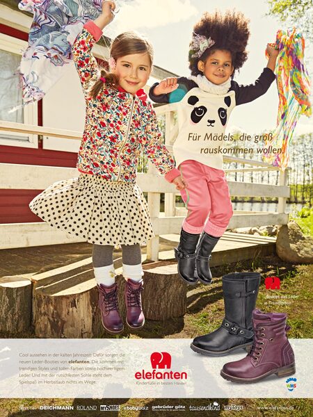 <b>PRODUCTION WORLD</b> : produces with photographer Beatrice HEYDIRI ads for TYROSUR and a kid's shoot for ELEFANTEN/DEICHMANN