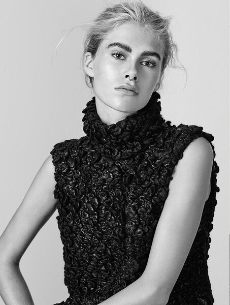 Mitch Groeger realizes two personal fashion editorials with LOUISA Model <b>Barbara EGHOLM</b>; we have the beautiful result for you exclusively on GoSee