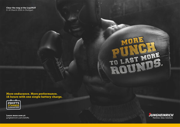 More Punch! <b>Frithjof Ohm + Pretzsch</b> with the JUNGHEINRICH teaser campaign for Publicis Pixelpark in Munich on GoSee
