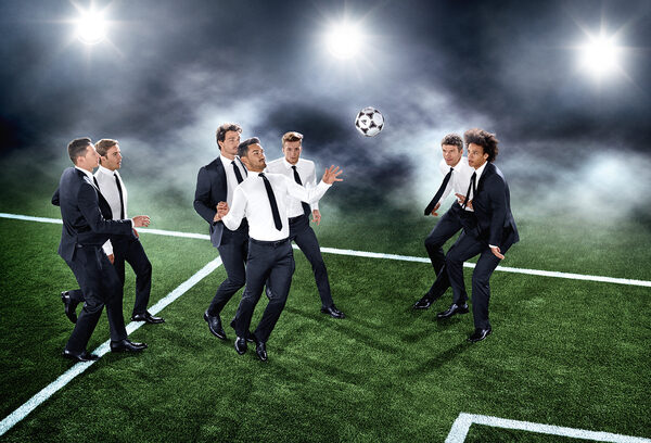 HUGO BOSS clothes the German National Soccer team - <b>RAFF DIGTAL</b> in charge of post production of the DFB campaign, elegantly photographed by Christian Anwender