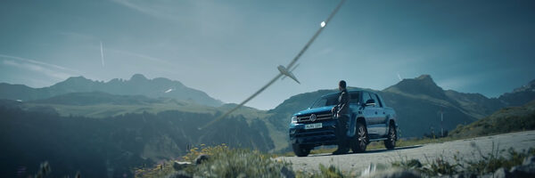 <b>HelliVentures</b> : produces a spectacular stunt commercial for the new VW AMAROK – the car that understands men – commissioned by Grabarz &amp; Partner