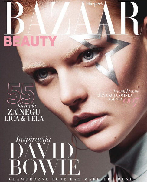 Ziggy Stardust - Cover Story für HARPERS BAZAAR BEAUTY - Fotos: <b>Karl C. KLUTSCH c/o KARINA BEDNORZ</b>