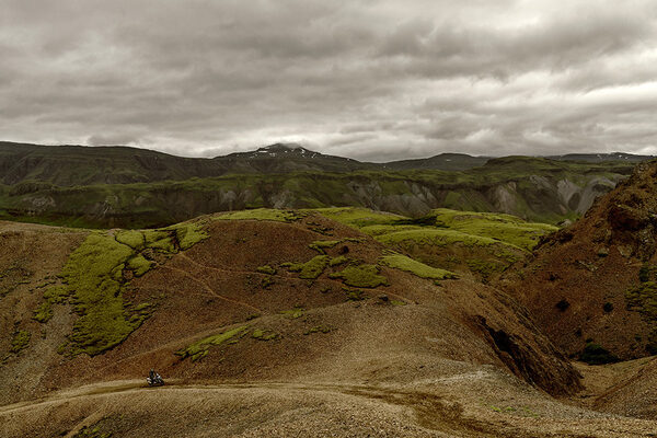 Adventure in Iceland - BMW motorcycle campaign photographed by <b>Jan VAN ENDERT</b> c/o NERGER M&amp;O on the volcano island up way north