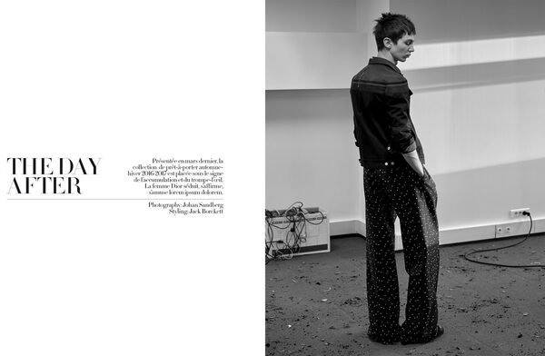 <b>LUNDLUND</b> : 'Nomad Life' in ELLE Sweden, Aneta Pajak in ELLE France, Frida Westerlund in D magazine, editorials for GLAMOUR Paris, PLAZA MAG, LULA and DIOR magazine