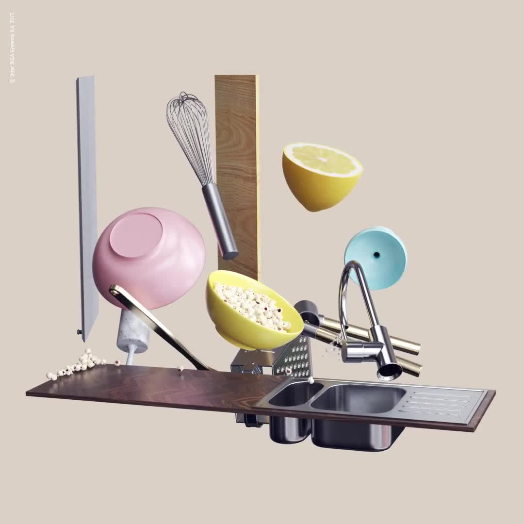 Animated IKEA motifs by <b>Elias KLINGÉN c/o SÖDERBERG AGENTUR</b>