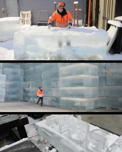 Welcome to ICEHOTEL – photographer <b>Joachim LUNDGREEN c/o ANDREA HEBERGER</b> with his 30-sec. video reportage for HORNBACH on GoSee.NEWS