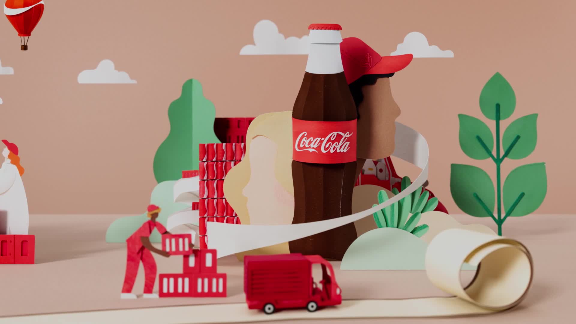 <b>COCA-COLA </b>world handcrafted by <b>ADRIAN &amp; GIDI c/o ANALOG / DIGITAL</b> for Coca-Cola SWB