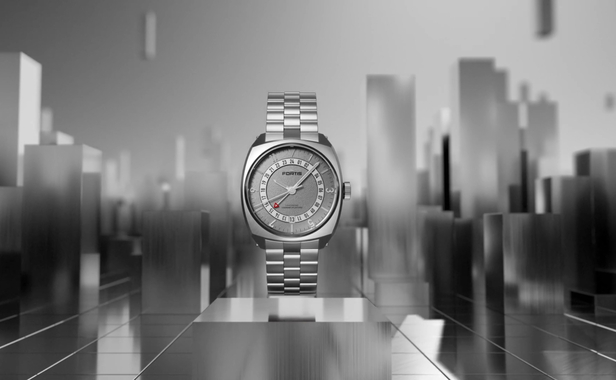 'Vagabond Manufactured For The Cosmopolitan' - <b>FORTIS </b>presents the new watch model <b>VAGABOND </b>- the<b> FULL-CGI animation film by PUNCTUM IMAGES</b>